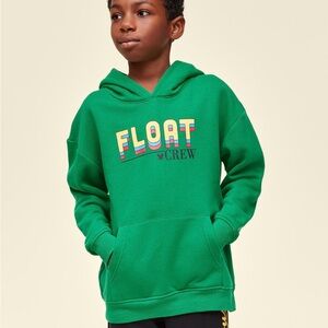 NWT Macy’s X Disney Thanksgiving Parade Crew Donald Duck Flight Hoodie In Green